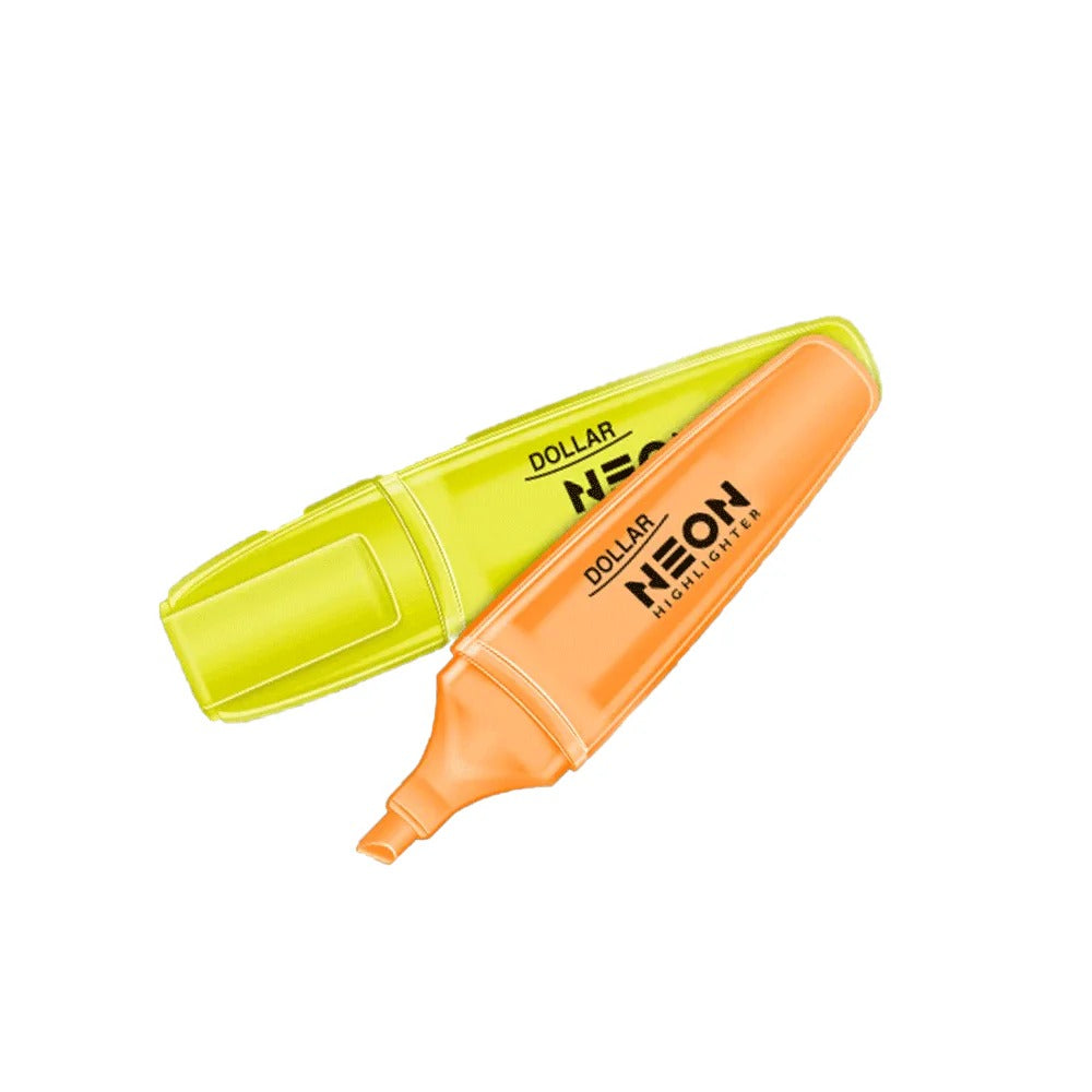 Dollar Neon Highlighter - Kid Zone PK
