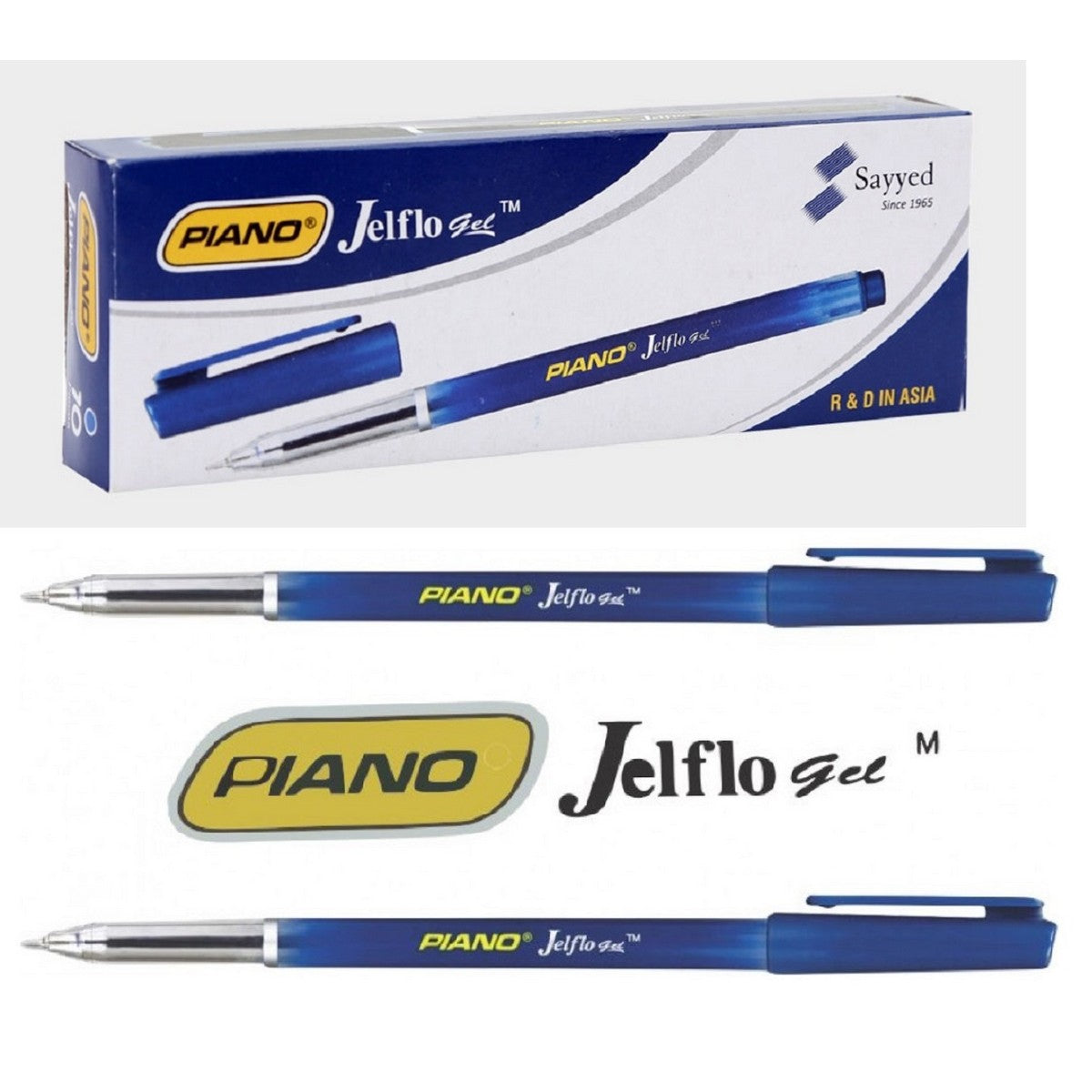 Piano Jelflo Gel Pens - Kid Zone PK