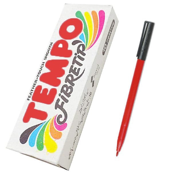 Tempo Fiber Tip Marker - Kid Zone PK