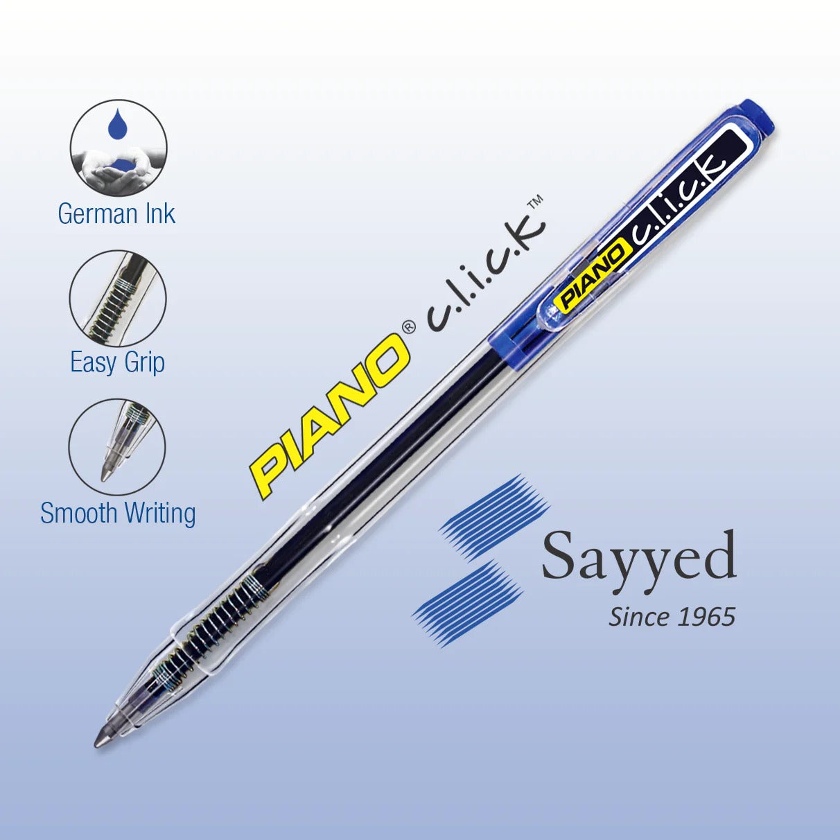 Piano Click Sky Ballpoint - Kid Zone PK