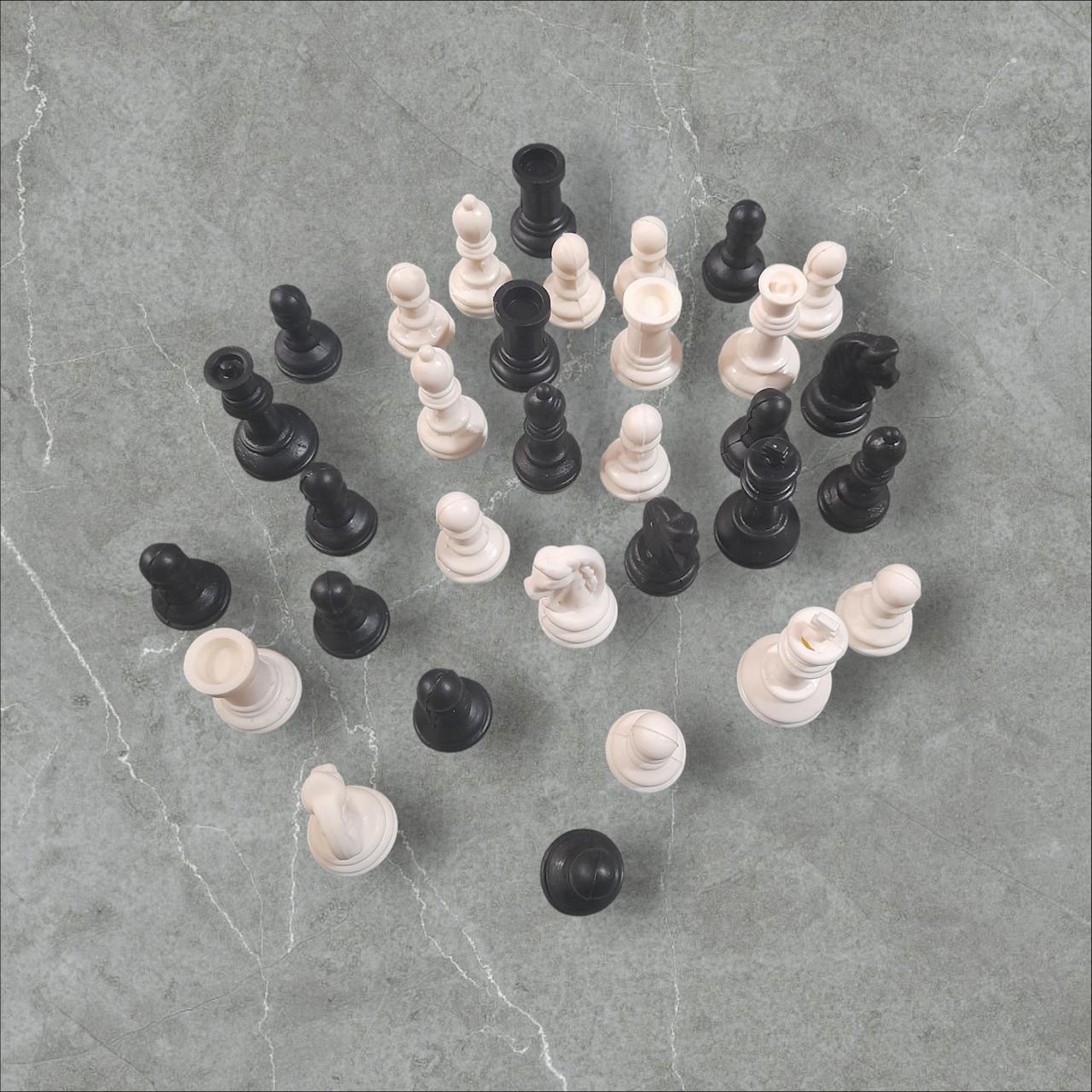 Premium Chess Board with Plastic Tokens | Foldable, Portable & Durable | chess game set |Tournament gameplay