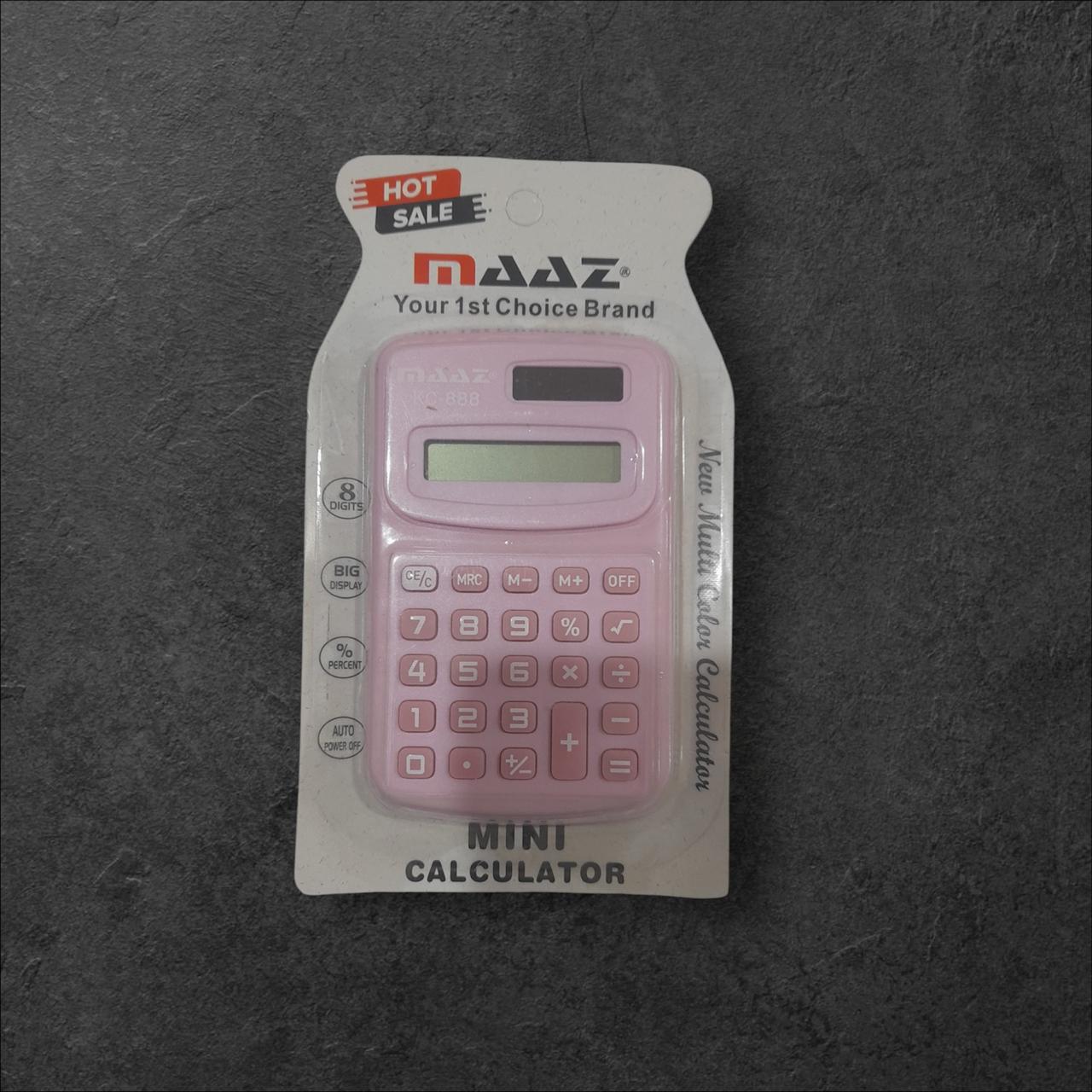 New MAAZ (KC-888 C) Mini Pocket Calculator