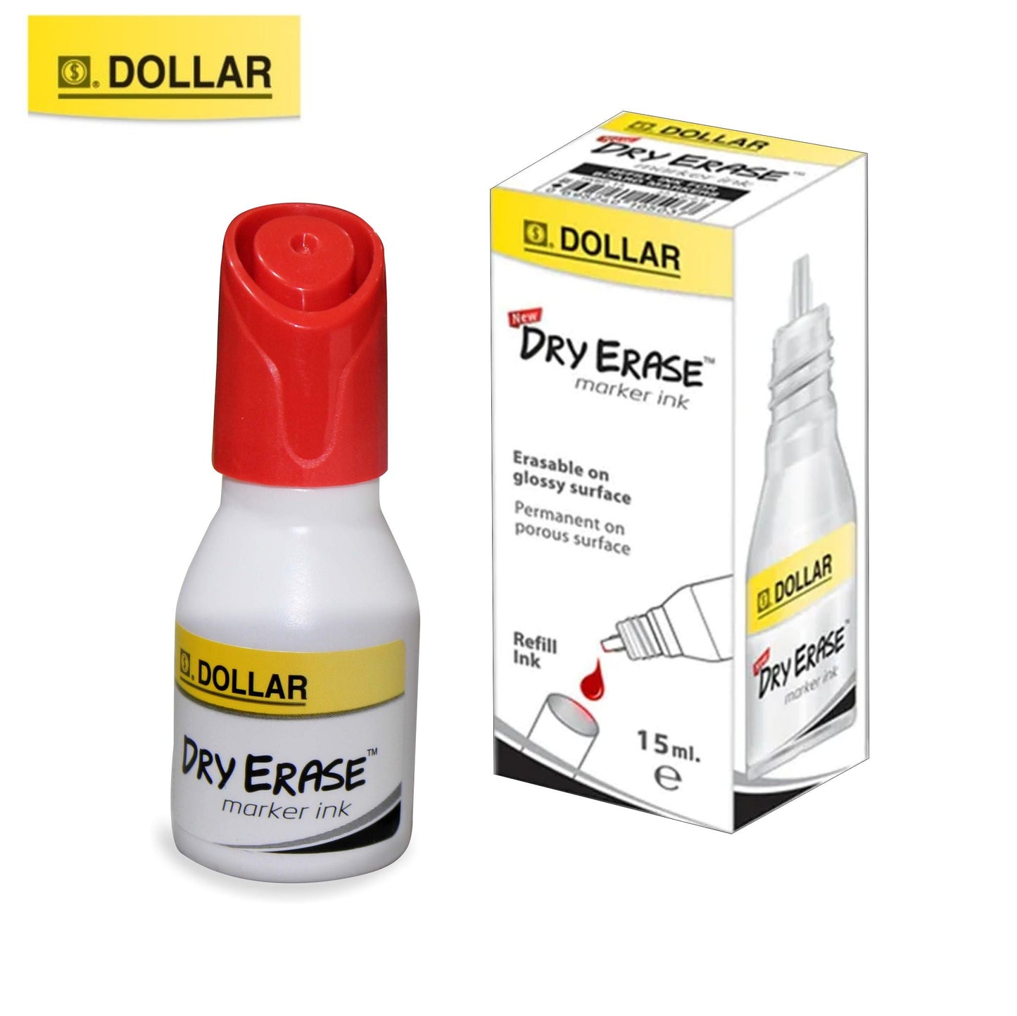 Dollar Dry Erase Marker Ink 15ml - Kid Zone PK