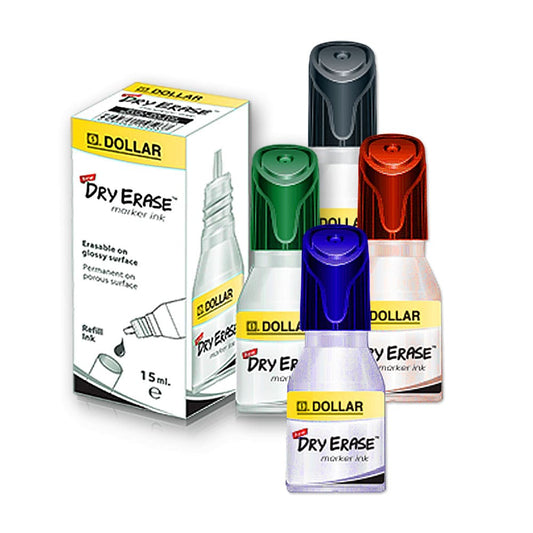 Dollar Dry Erase Marker Ink 15ml - Kid Zone PK