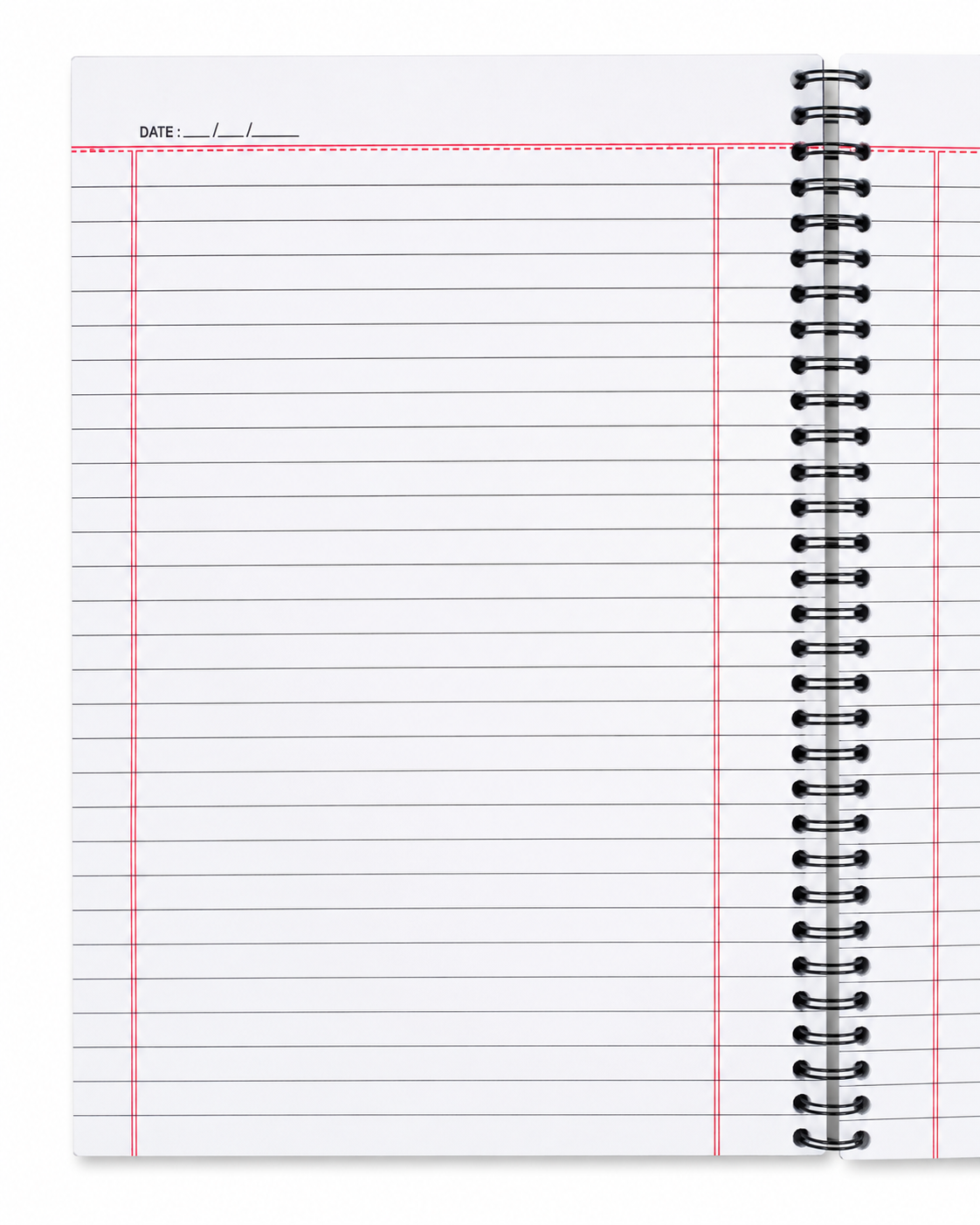 Alpha Register - Premium Spiral Notebook