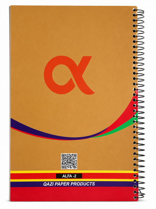 Alpha Register - Premium Spiral Notebook