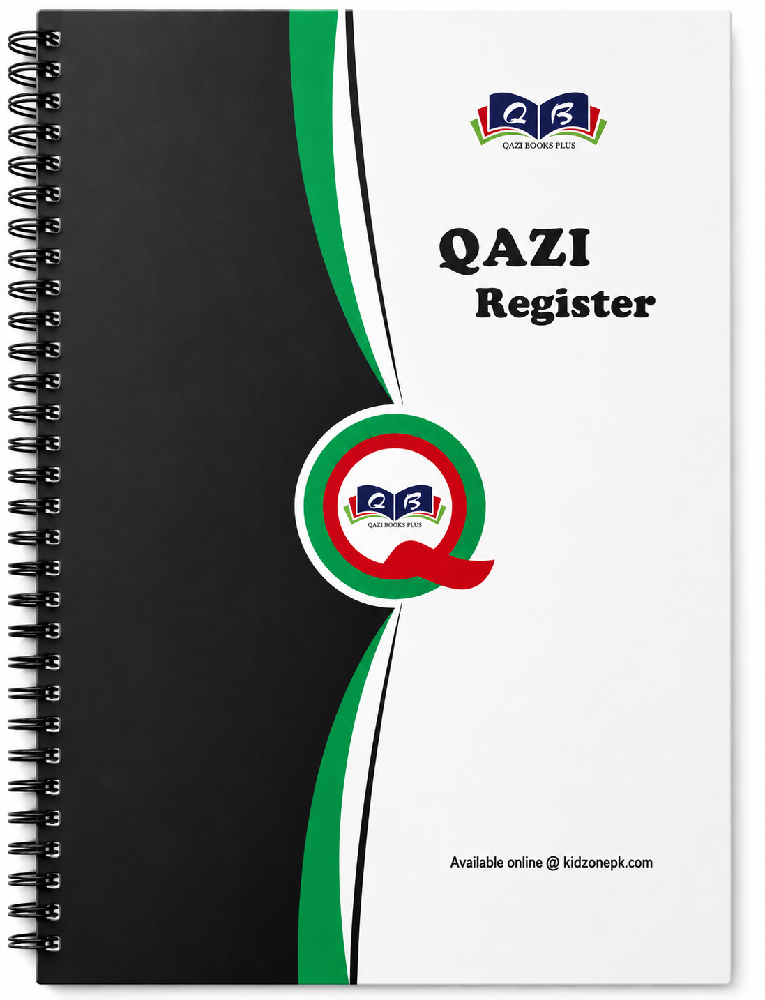 Qazi Register – Premium News Spiral Notebook