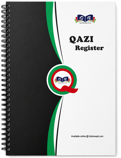 Qazi Register – Premium News Spiral Notebook