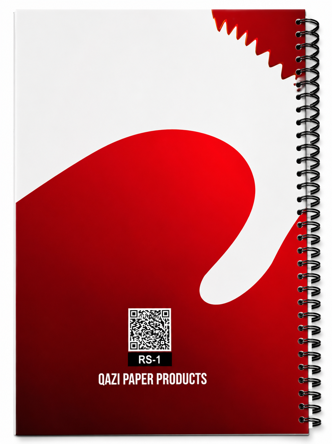 Qazi Register – Premium News Spiral Notebook