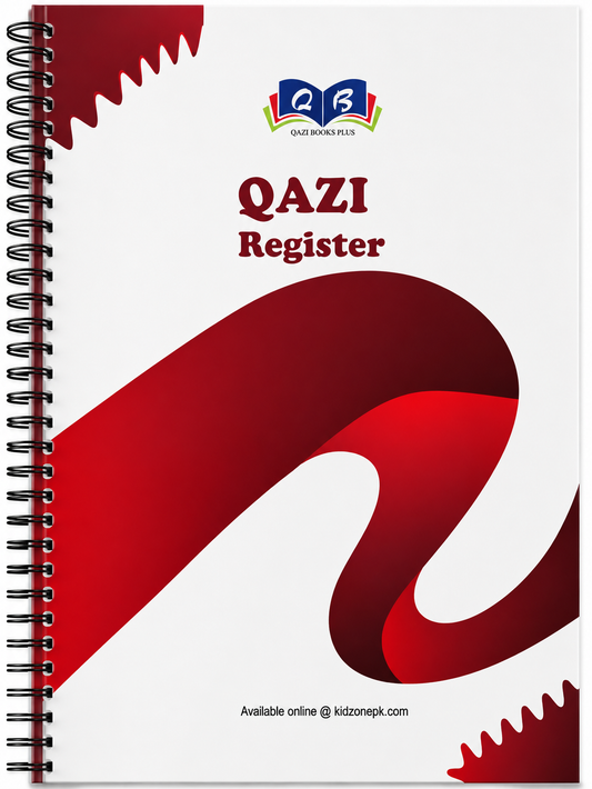 Qazi Register – Premium News Spiral Notebook