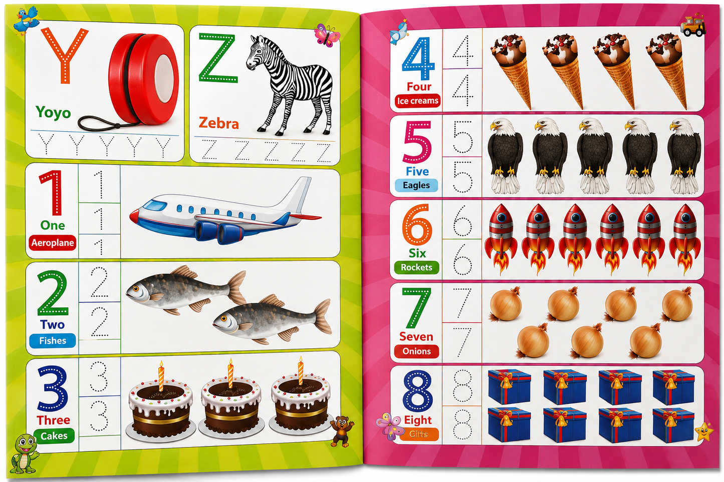 3-in-1 Write & Wipe Learning Board