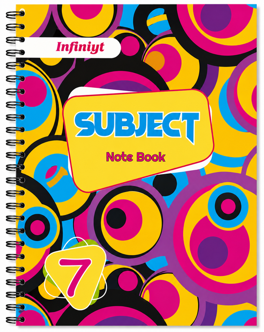 7 Subject Notebook - Normal Paper