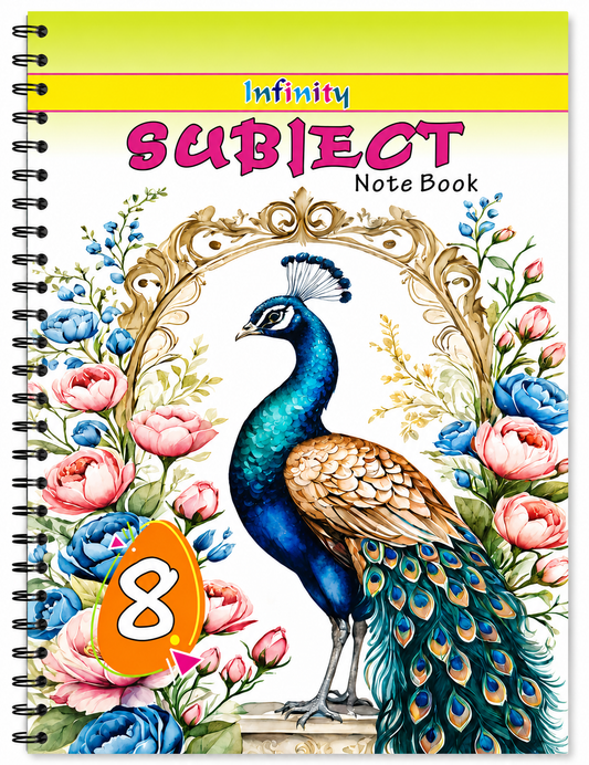 8 Subject Notebook - Normal Paper