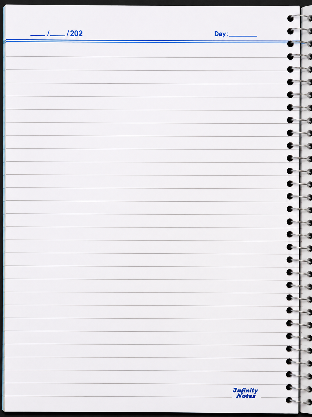 4 Subject Notebook - Normal Paper