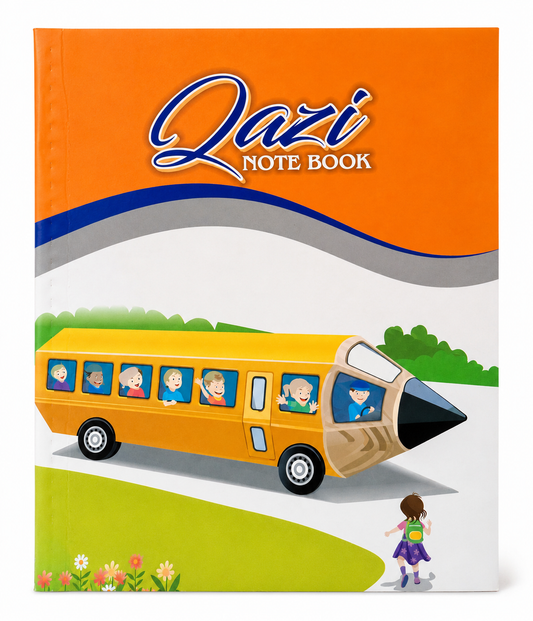 Qazi Note Book A4 Size – Premium Quality 76 Leaves
