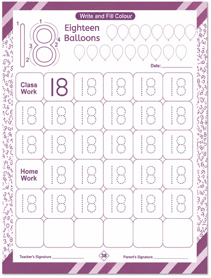 3-in-1 Writing & Colouring Book