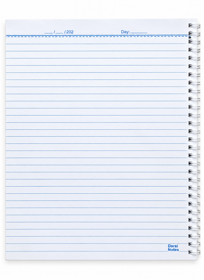 9 Subject Notebook – Fine Quality
