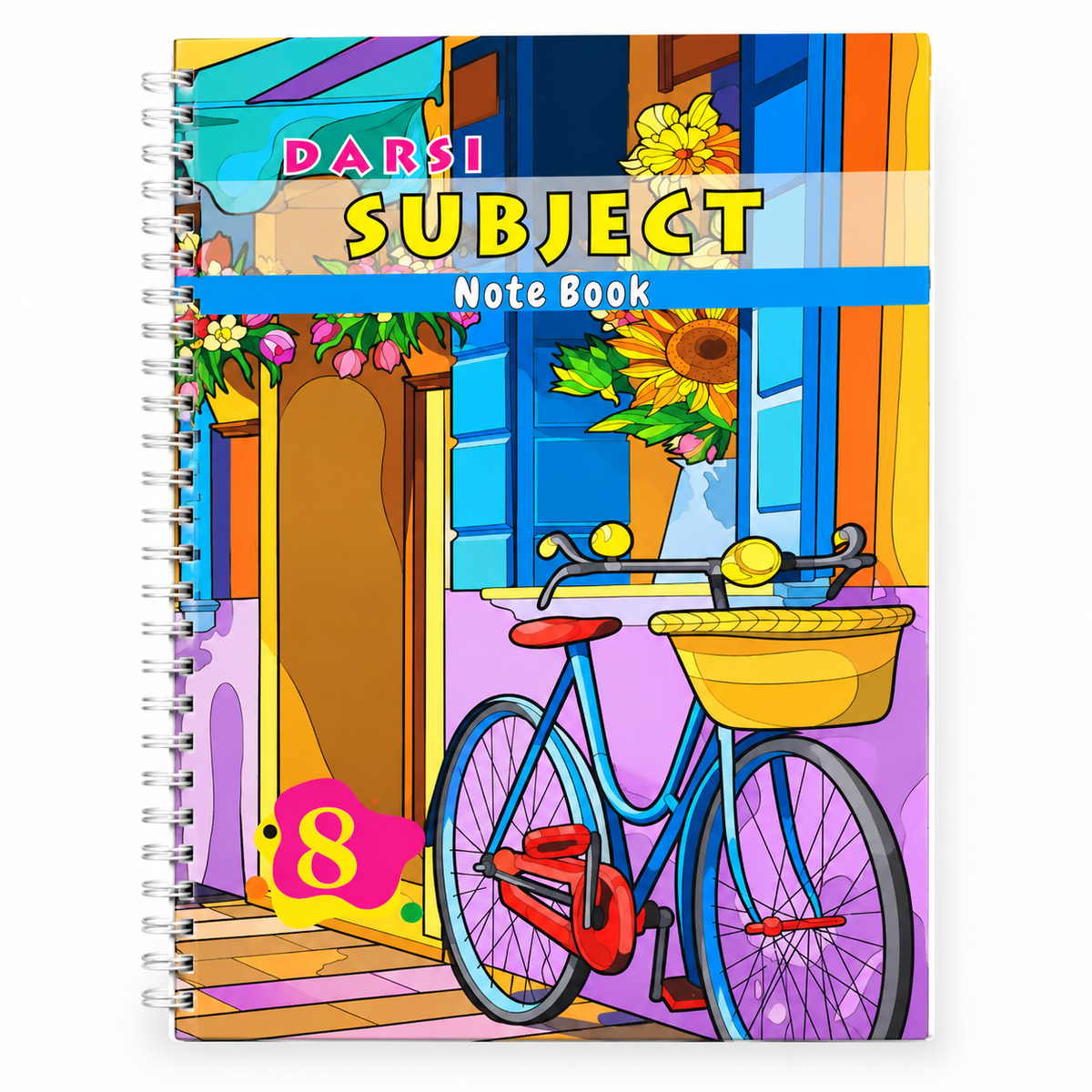 8 Subject Notebook – Fine Quality