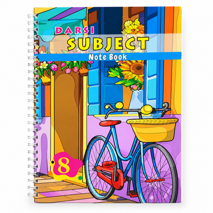8 Subject Notebook – Fine Quality