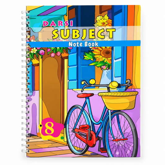 8 Subject Notebook – Fine Quality