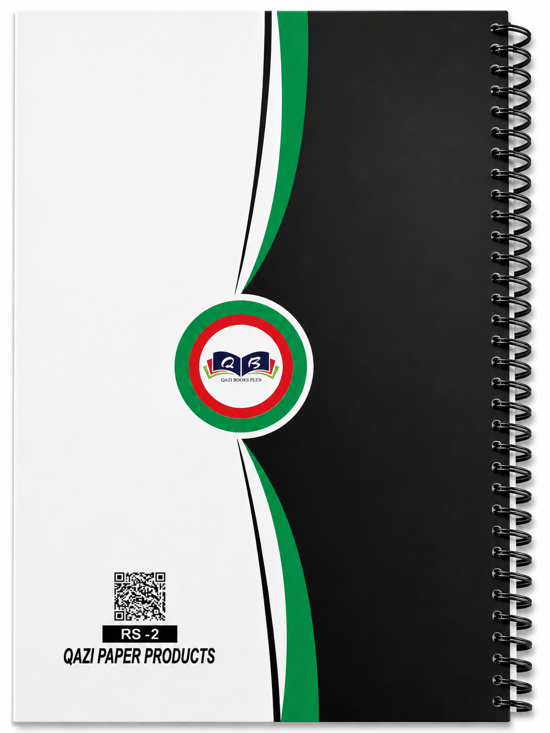 Qazi Register – Premium News Spiral Notebook