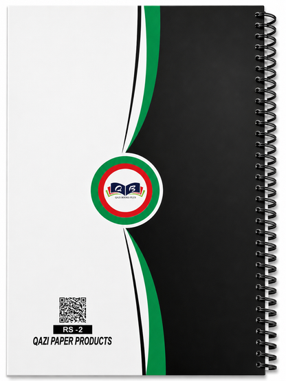 Qazi Register – Premium News Spiral Notebook