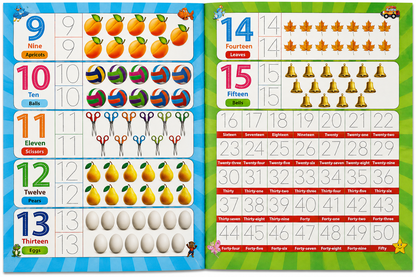 3-in-1 Write & Wipe Learning Board