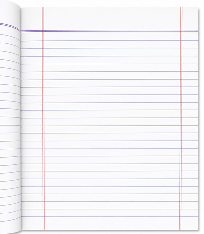 Prism A4 Notebook - Normal Quality 68gsm paper