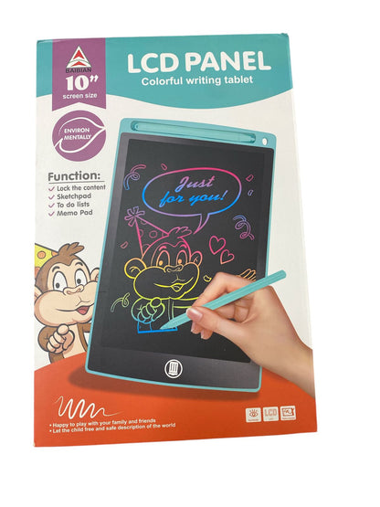 LCD Writing Tablet/Pad for Kids, 8.5 inch, 10 inch, 12 inch Kids Doodle & Scribble Boards with Protect Cover, Educational Toys, Erasable E-Writer Digital Drawing Board Toddler Toys Kids Drawing Pad Best Gift for Kids-Multi-color & also ONLY PEN - Kid Zone PK