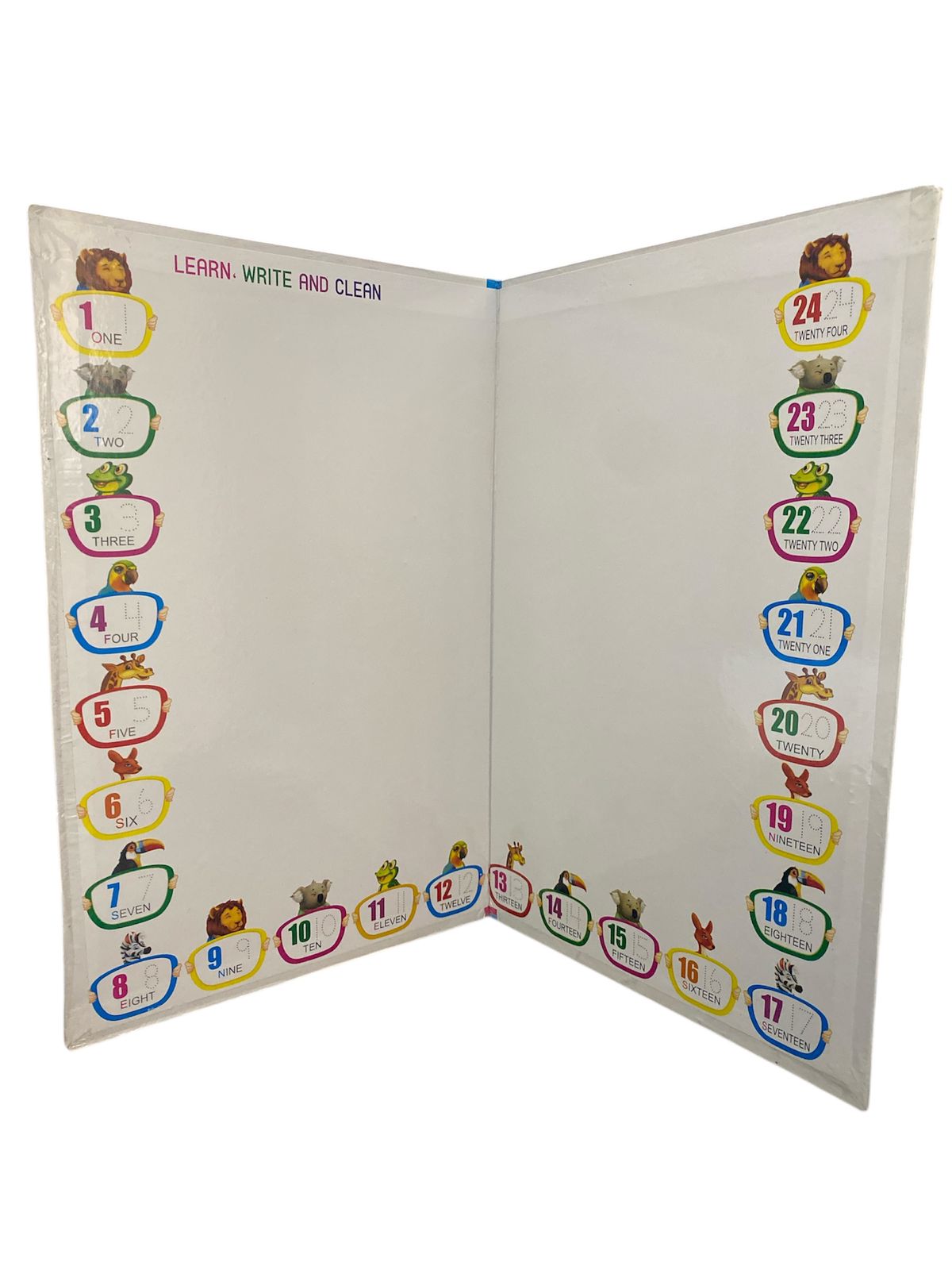 3 in 1 Writing Board with erasable marker and duster - Kid Zone PK