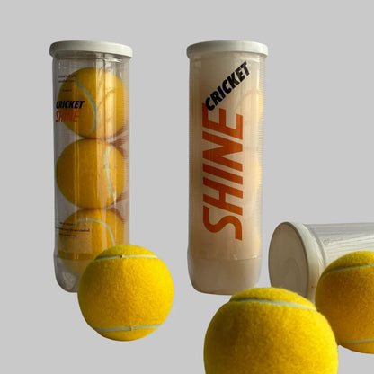 SHINE TENNIS BALL PACK OF 3 (IMPORTED) - Kid Zone PK