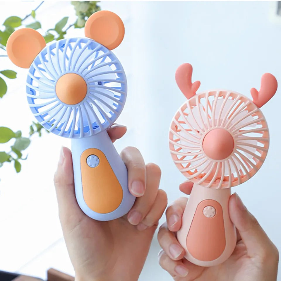 USB Mini Fan 2 Gear Speeds Strong Performance Handheld Fan - Kid Zone PK
