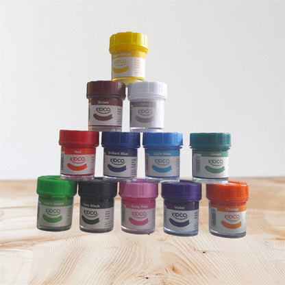 🎨 KIDCO Poster Color K‑12 – 12 × 30 ml Tubes of Non‑Toxic, Vibrant Paint