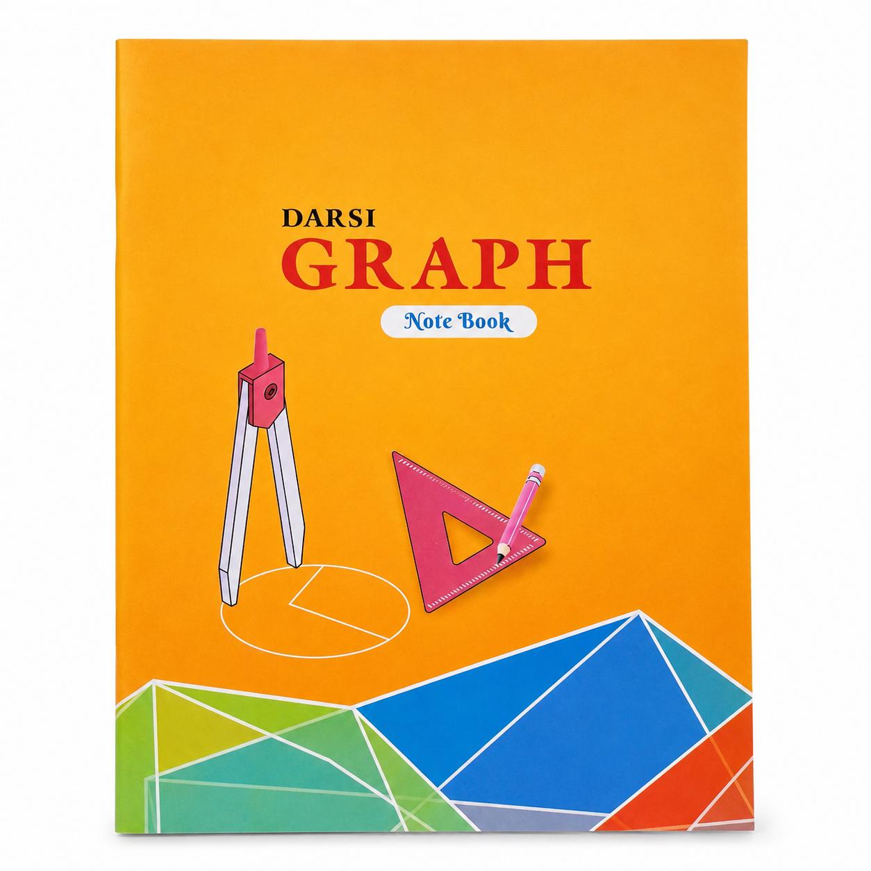 Darsi Graph Note Book 40 Leaves – 21.5 × 27.5 cm