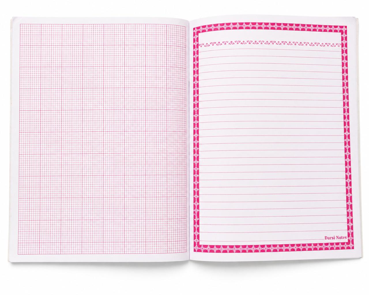 Darsi Graph Note Book 40 Leaves – 21.5 × 27.5 cm