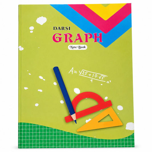 Darsi Graph Note Book 40 Leaves – 21.5 × 27.5 cm