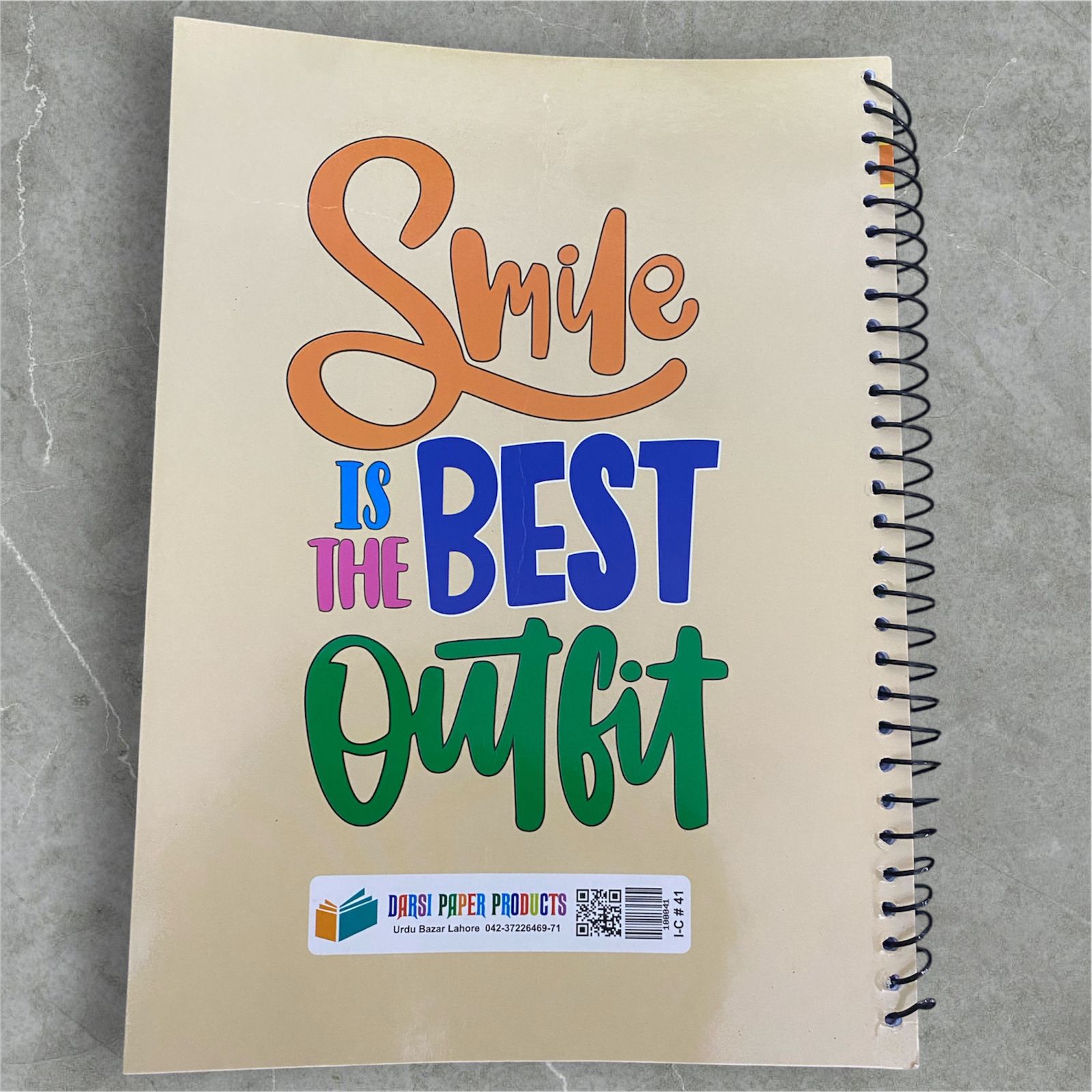 Subject Notebook no 6 - Kid Zone PK