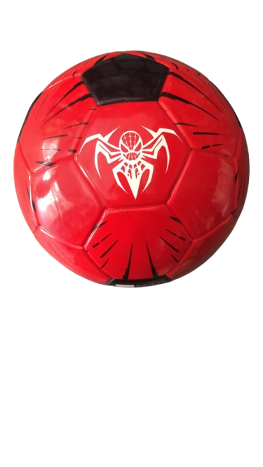 Spider Football – Red & Black Soccer Ball | Training & Outdoor Football
