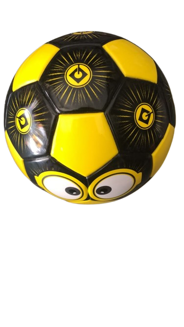 Minion Football – Yellow & Black Kids Soccer Ball