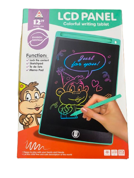LCD Writing Tablet for Kids – Reusable Drawing & Writing Board | 8.5", 10" & 12"
