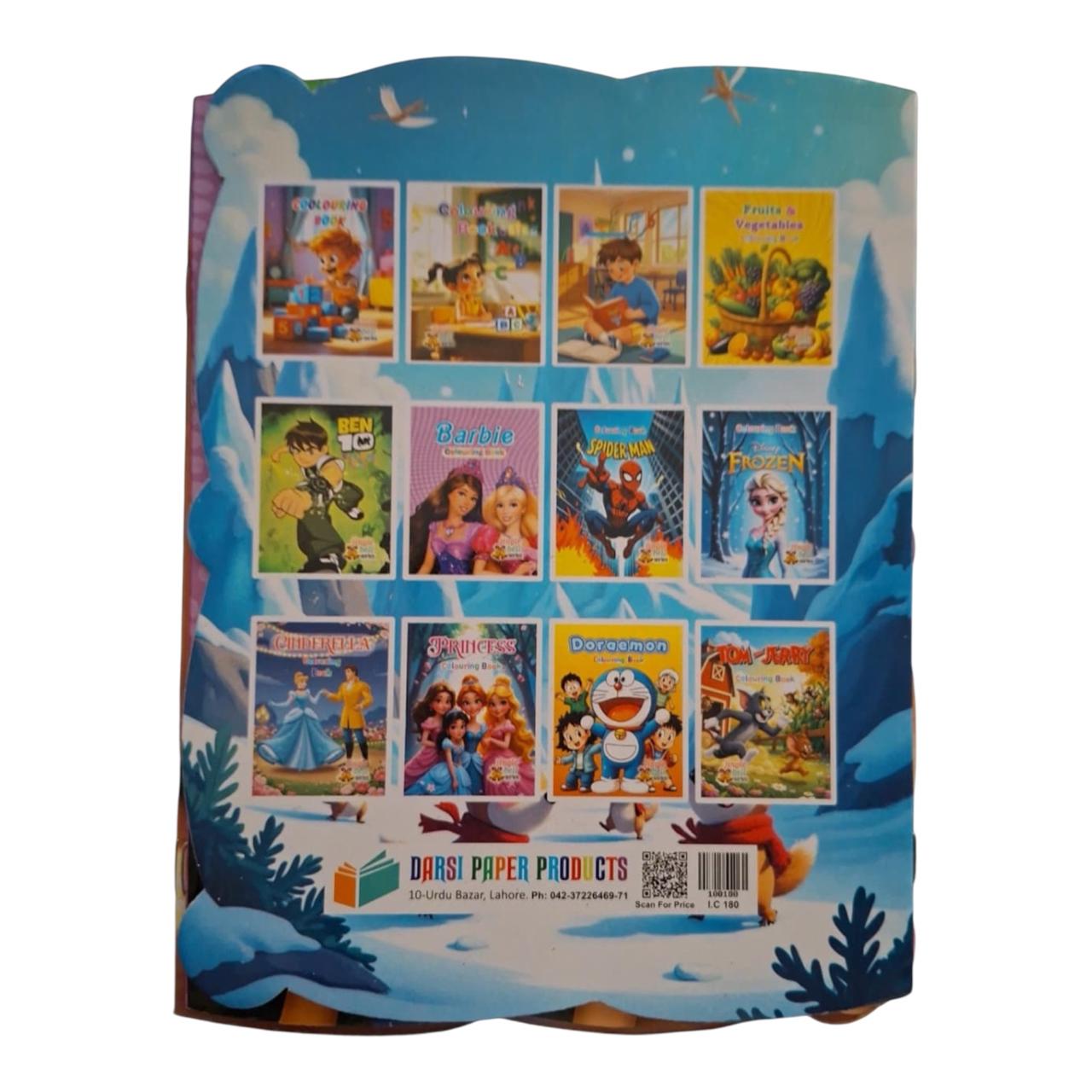 Kids Colouring & Activity Books – Pack of 12
