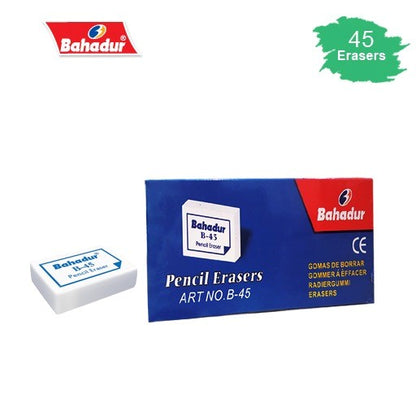 B-45 Eraser (12 Pcs) - Kid Zone PK