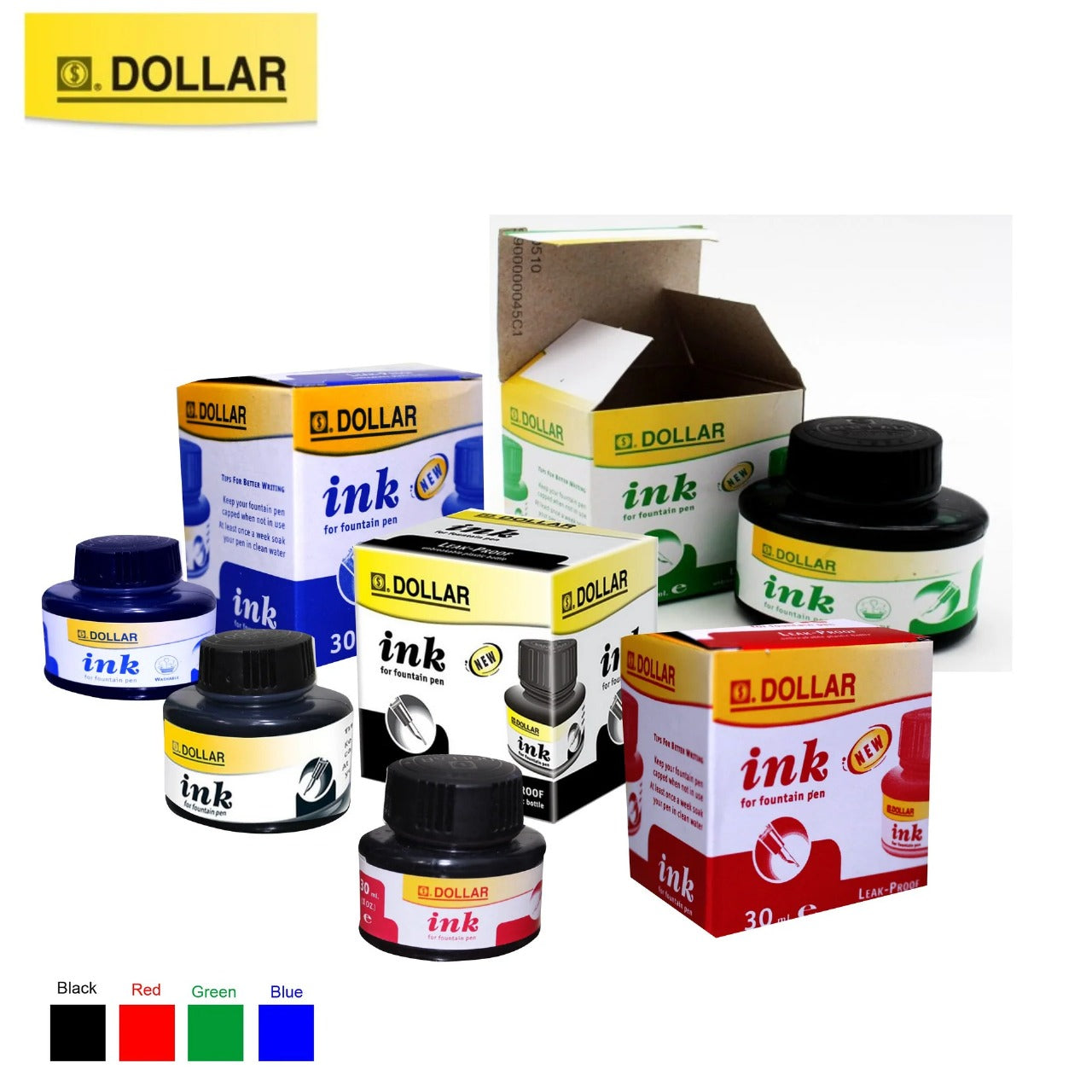 Dollar Fountain Pen Ink - Kid Zone PK
